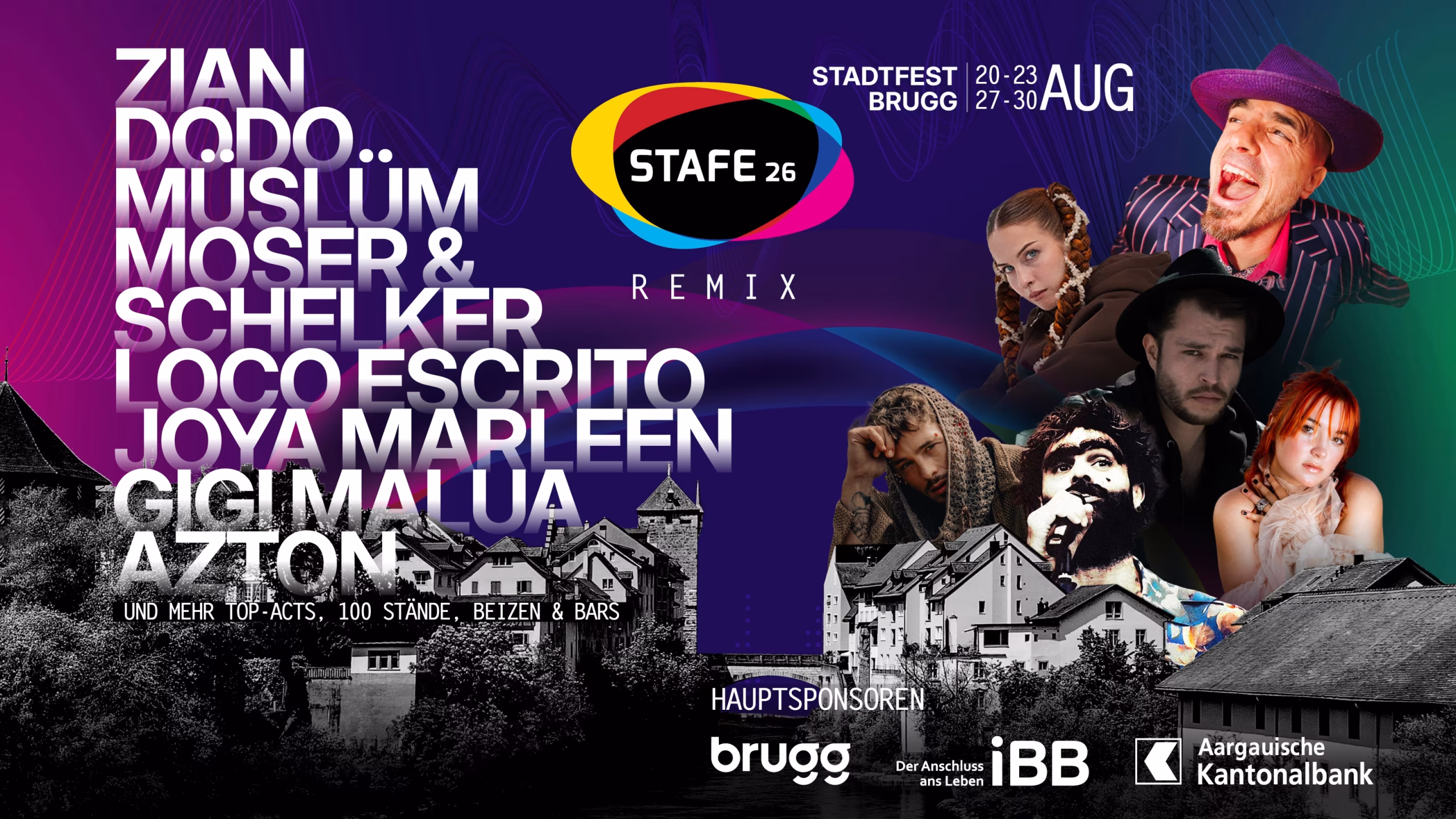 Fahrdienst am Stadtfest Brugg / 20. - 23 Aug. 2026